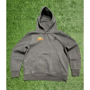 Carhartt Men’s Relaxed Fit Hoodie Medium Grey Dekalb Graphic Sweatshirt Workwear